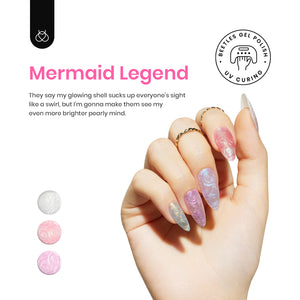 Mermaid Legend | 6 Colors Gel Polish Set