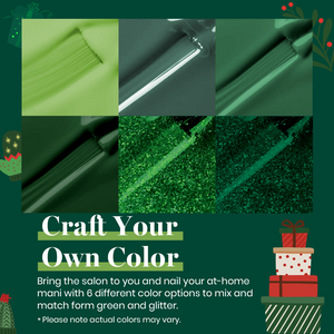 Green Teel |  6 Colors Gel Polish Set
