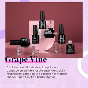 Grape Vine | 6 Colors Gel Polish Set