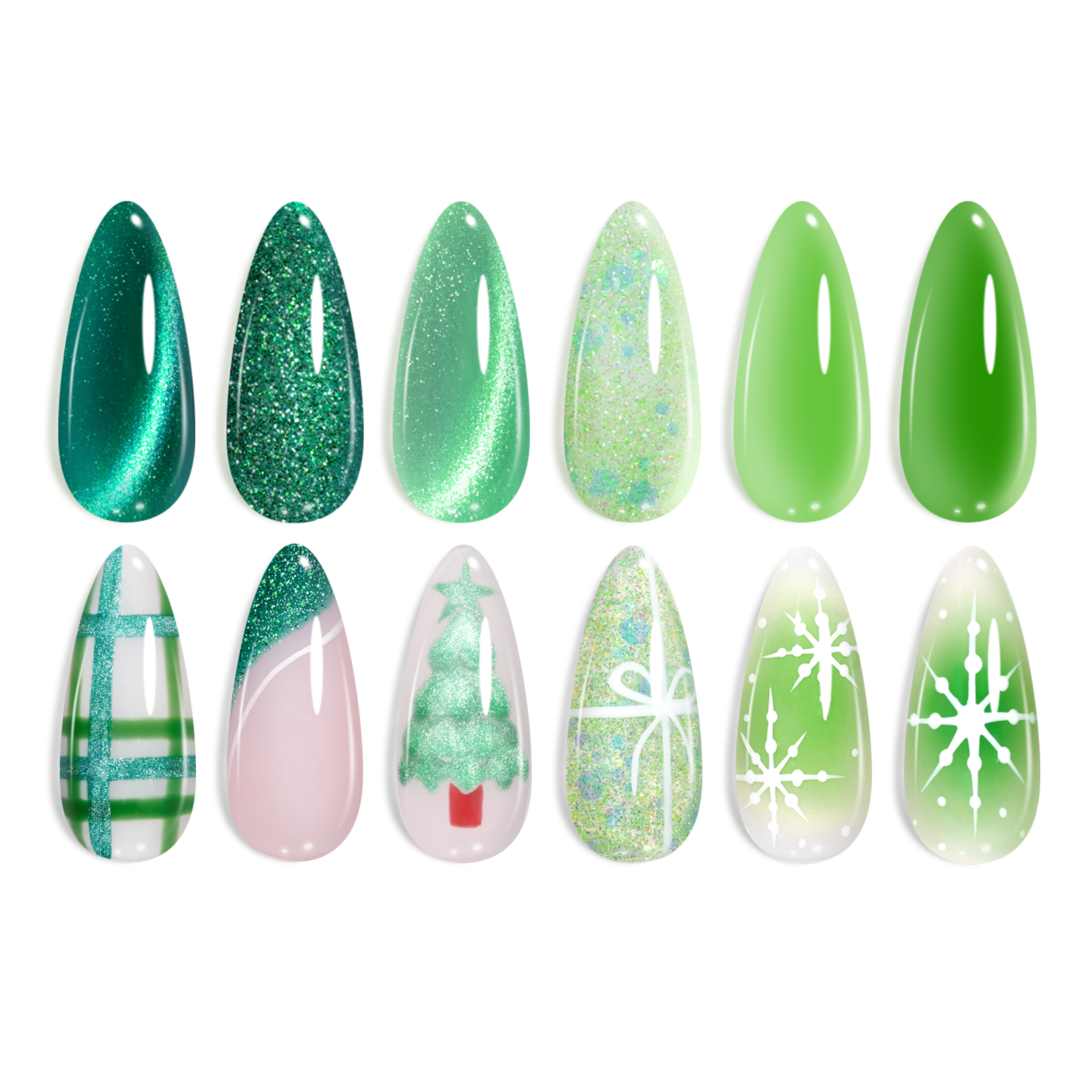 Enchanted Forest 6 Colors Gel Polish Set Nails