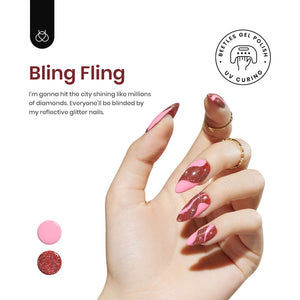 Bling Fling |  6 Colors Gel Polish Set