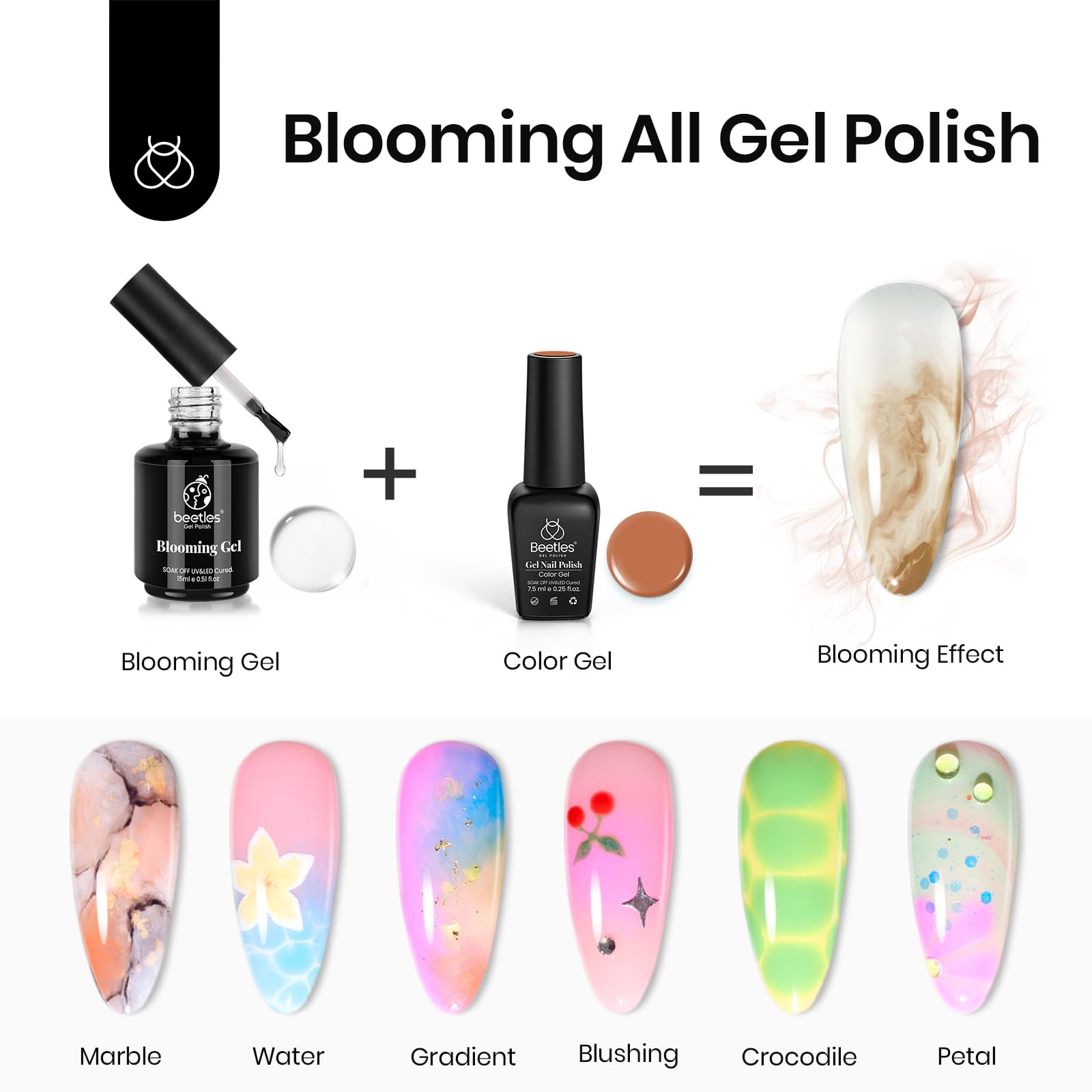 (£7.99 Only) Blossoming Gel Polish for Spreading Effect | 15ML