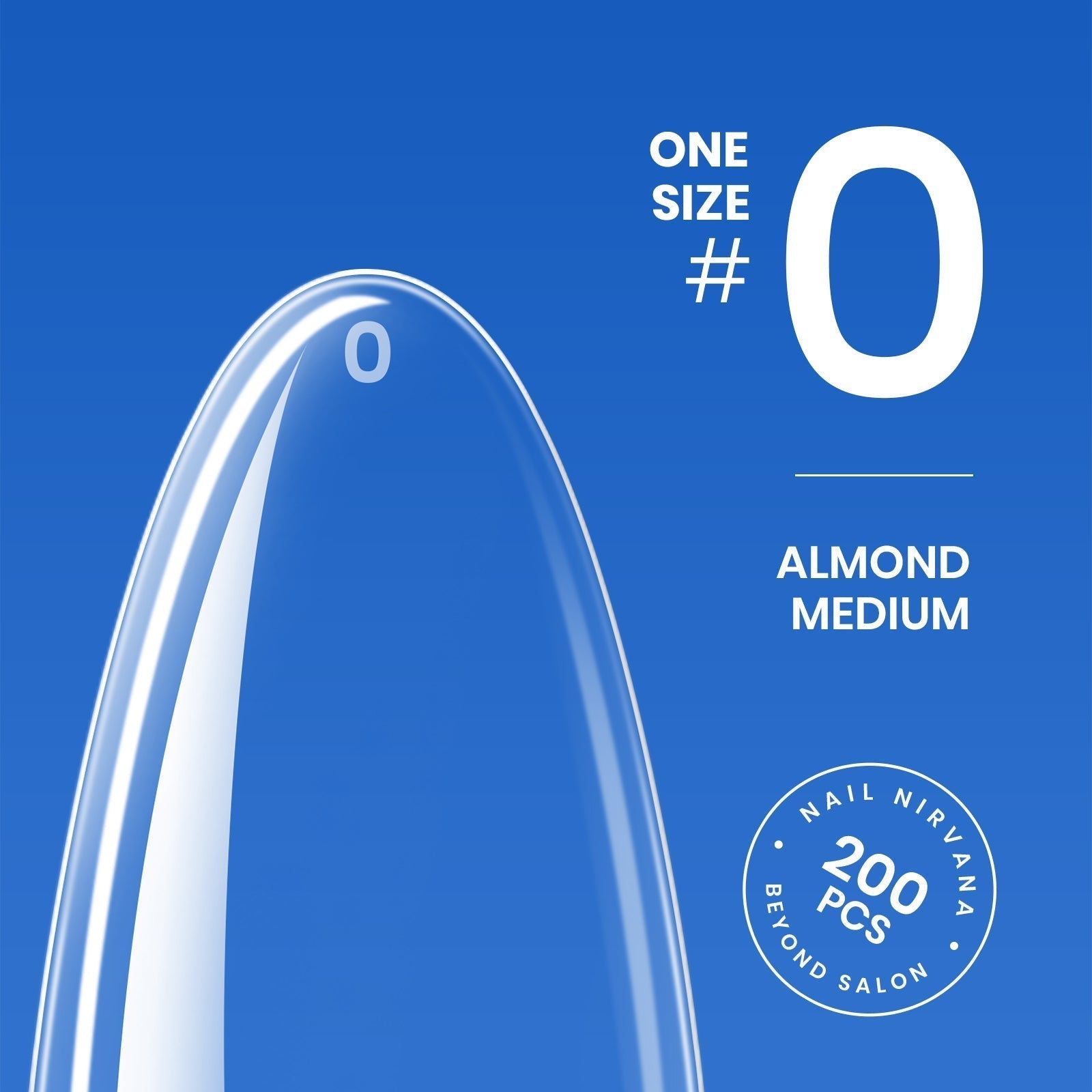 Medium Almond Size #0 | 200pcs
