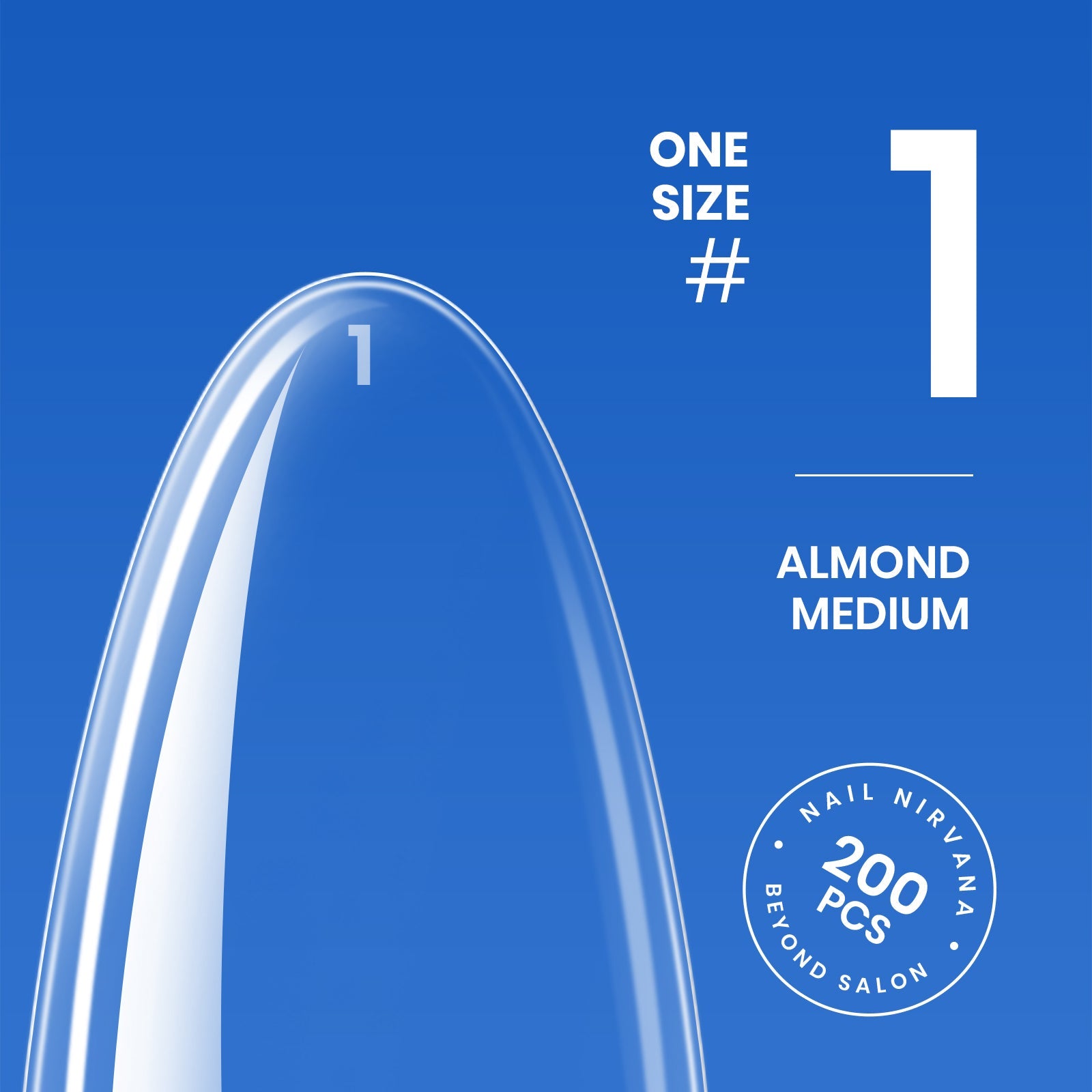 Medium Almond Size #1 | 200pcs