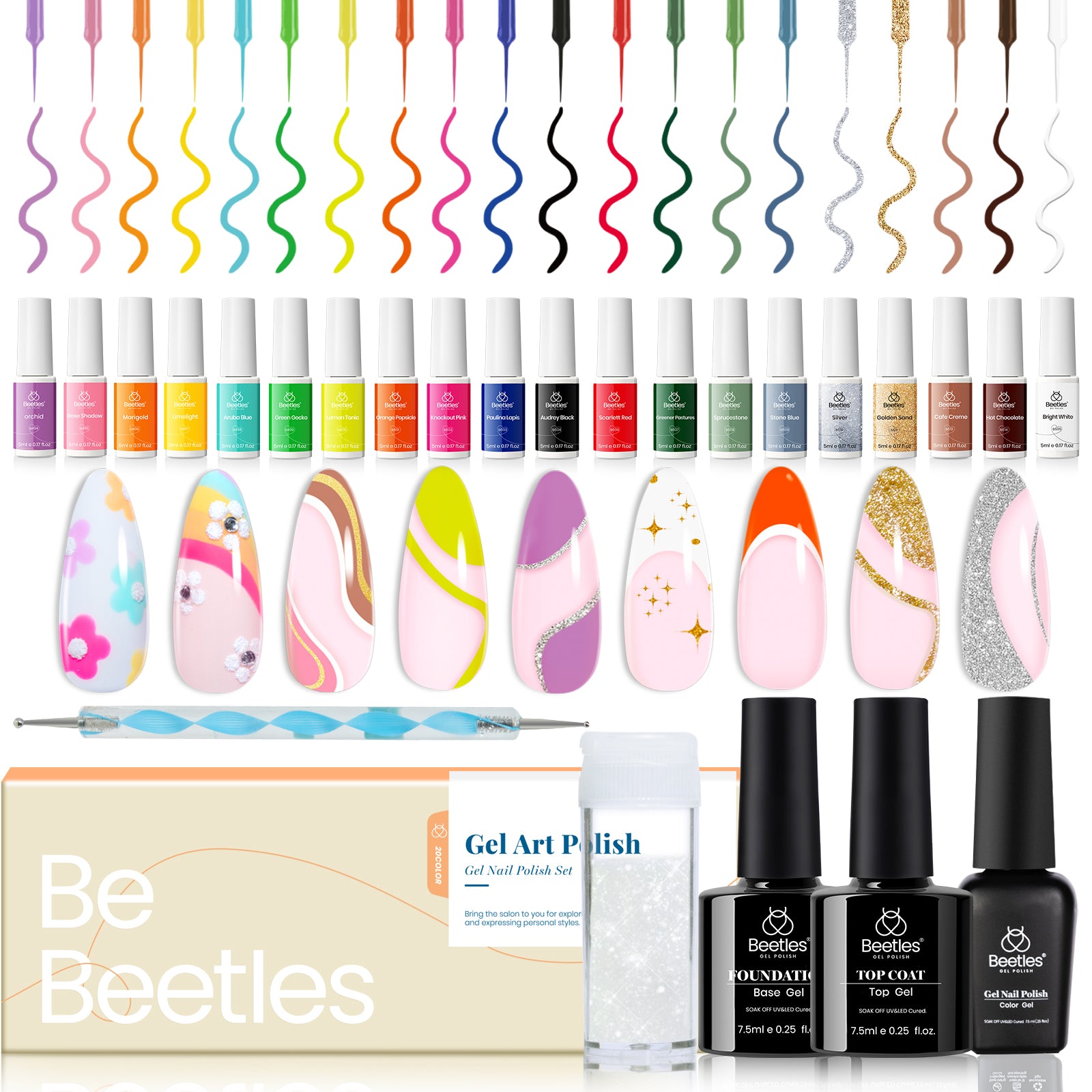 Inspiration Muse | Gel Liner 20 Colors Set