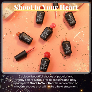 Sagittarius Shot to your heart |  6 Colors Gel Polish Set