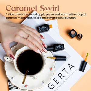 Caramel Swirl | 6 Colors Gel Polish Set