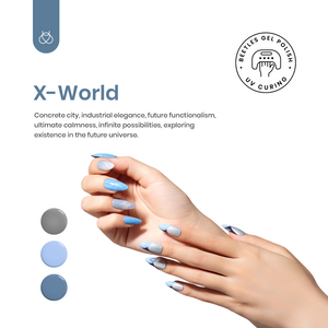 X-World | 6 Colors Gel Polish Set