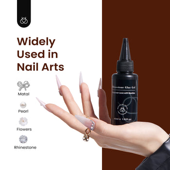 Super Sticky Nail Art Rhinestone Glue Gel | 45ML
