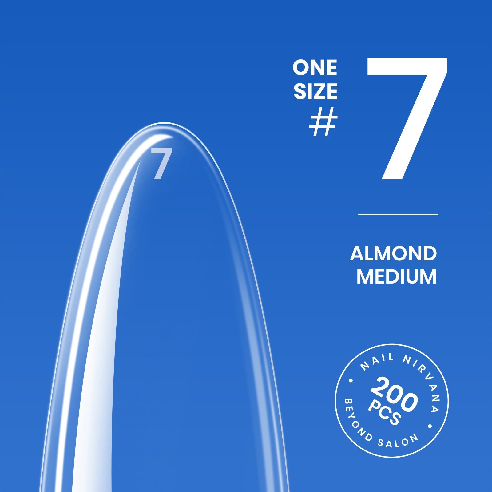 Medium Almond Size #7 | 200pcs