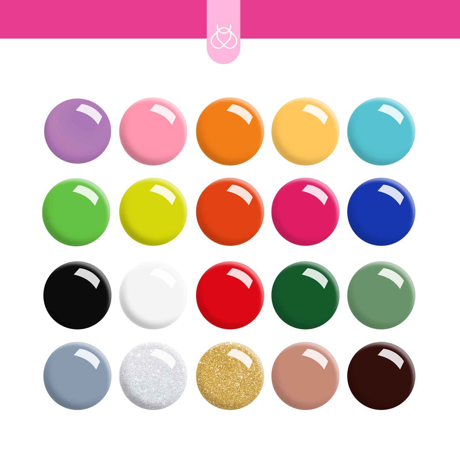 Inspiration Muse | Gel Liner 20 Colors Set