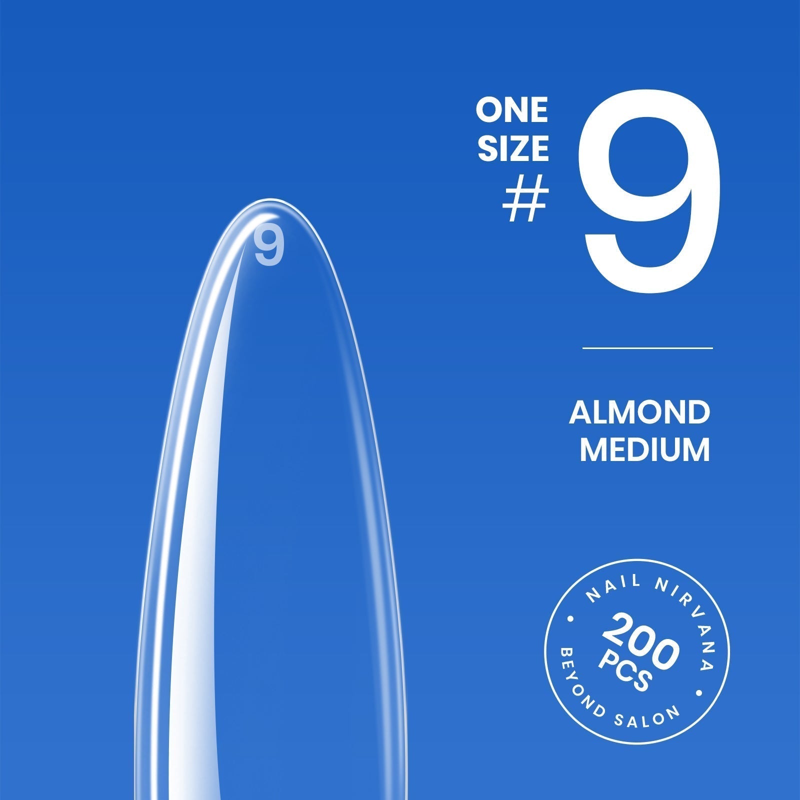 Medium Almond Size #9 | 200pcs