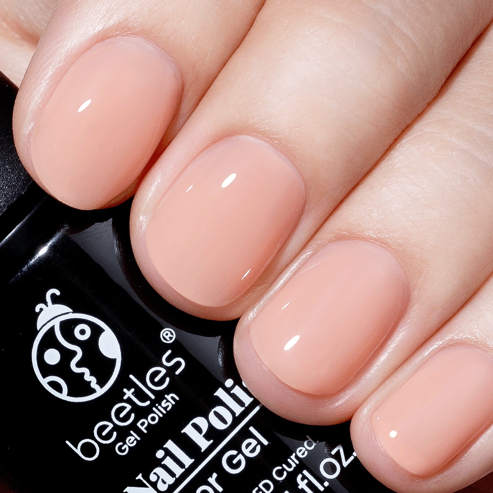 Mocha Mouse Cake #b071 Gel Polish Nails