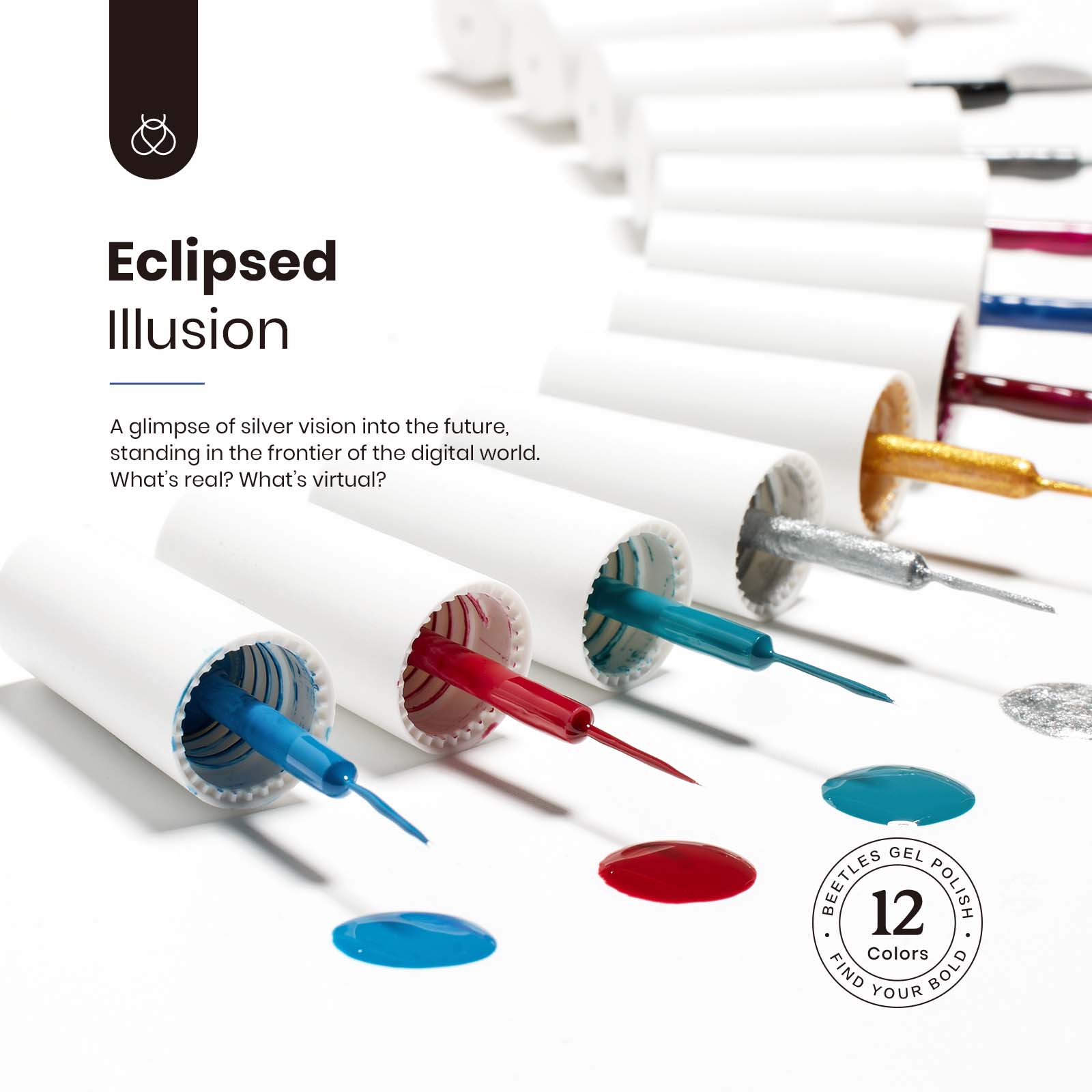 Eclipsed Illusion | Gel Liner 12 Colors Set | 5ML Each
