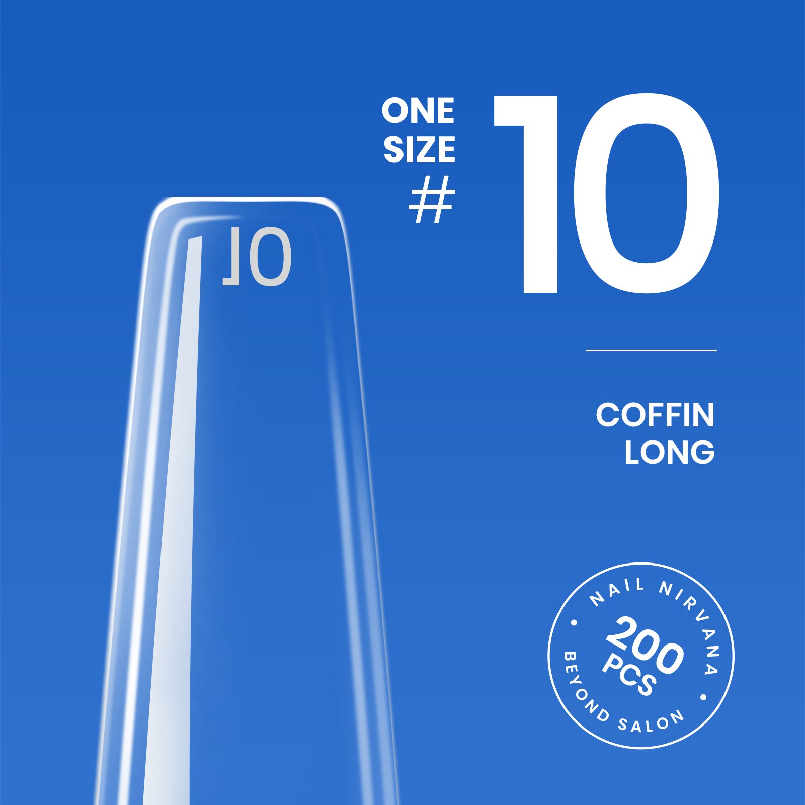 Coffin Long Size #10 | 200pcs