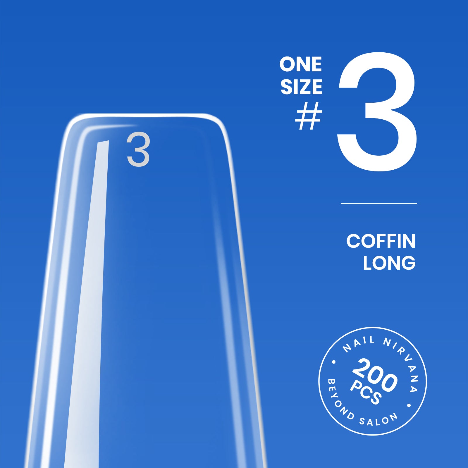 Coffin Long Size #3 | 200pcs