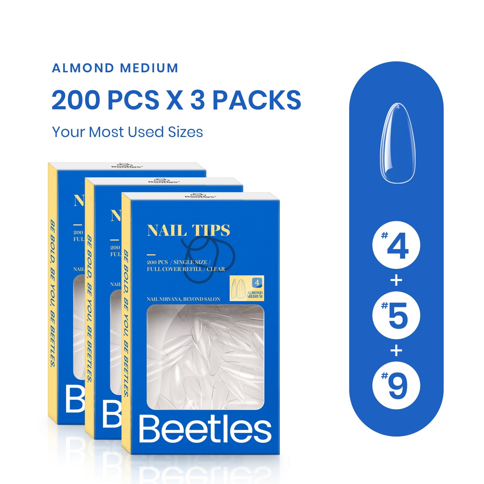 Almond Packs | Size #4 #5 #9