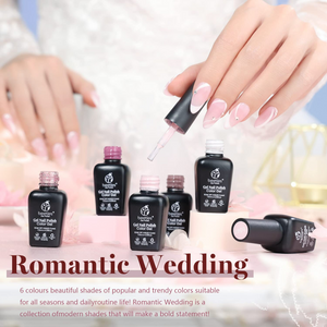 Romantic Wedding | 6 Colors Gel Polish Set